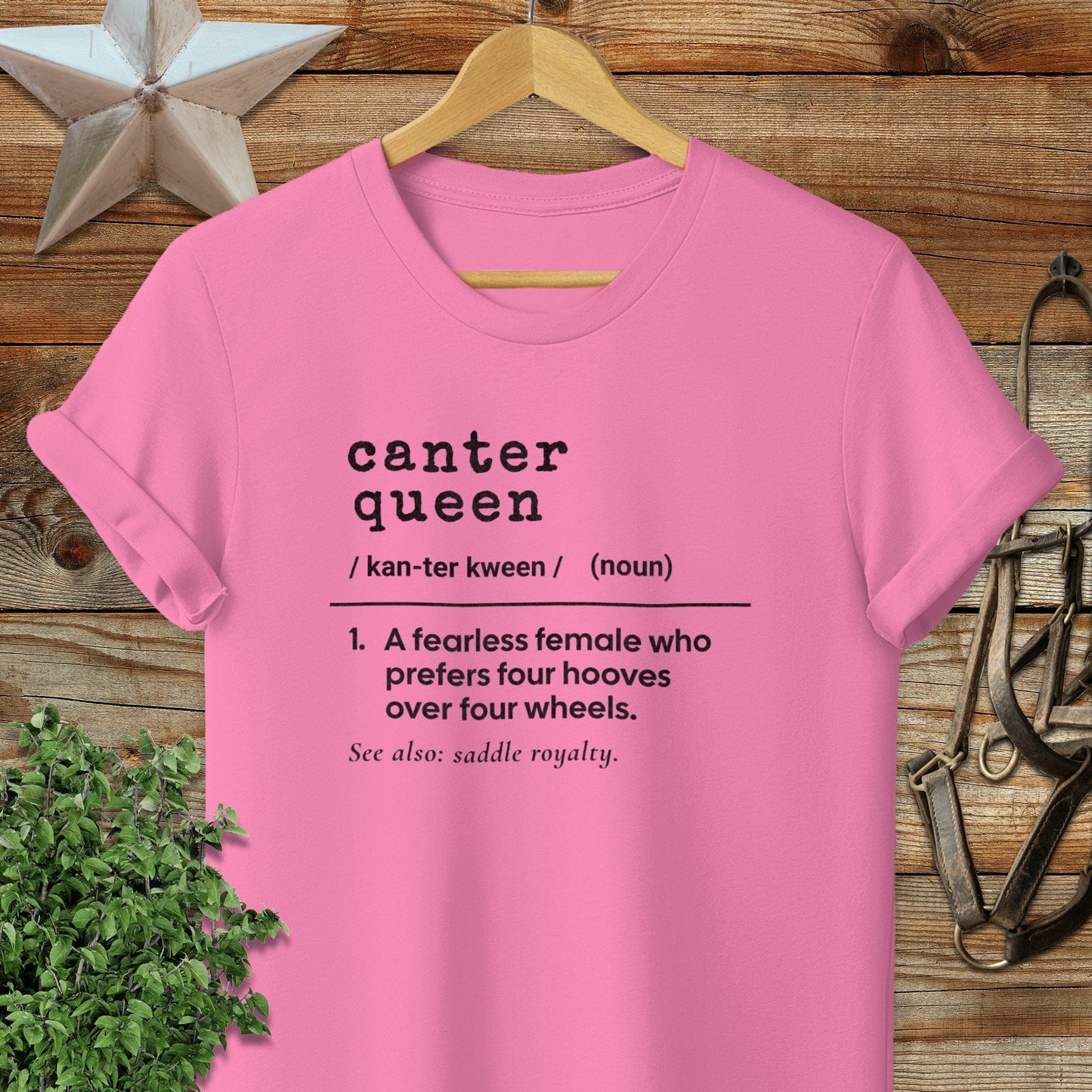 Canter Queen Definition T-shirt