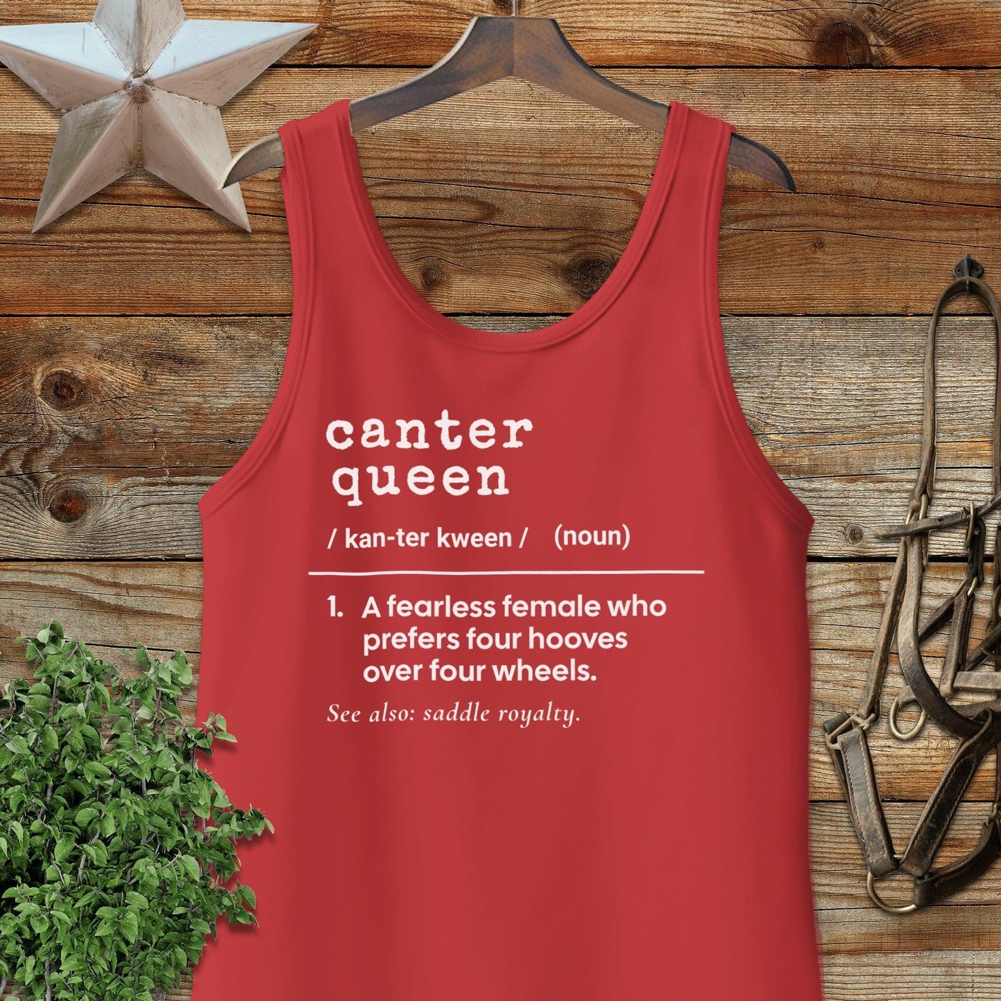 Canter Queen Definition Tank Top
