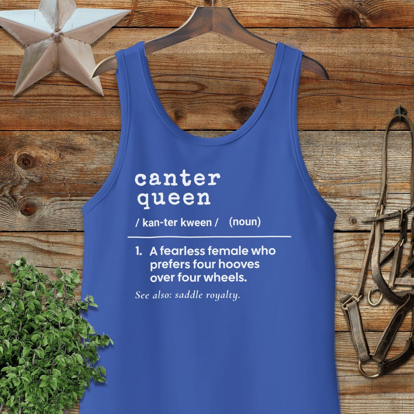 Canter Queen Definition Tank Top