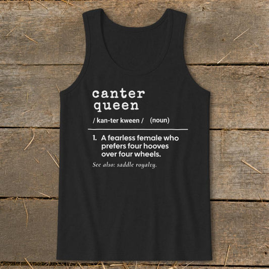 Canter Queen Definition Tank Top - Black