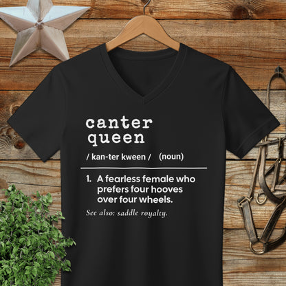 Canter Queen Definition V-neck