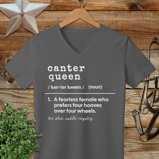 Canter Queen Definition V-neck