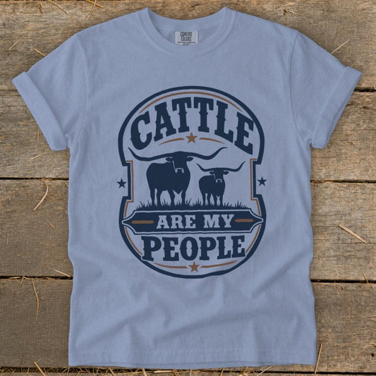 Cattle Are My People Signature Tee