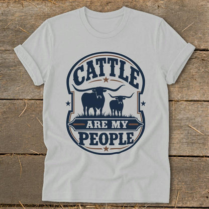 Cattle Are My People Softstyle Tee
