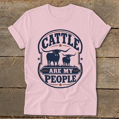 Cattle Are My People Softstyle Tee
