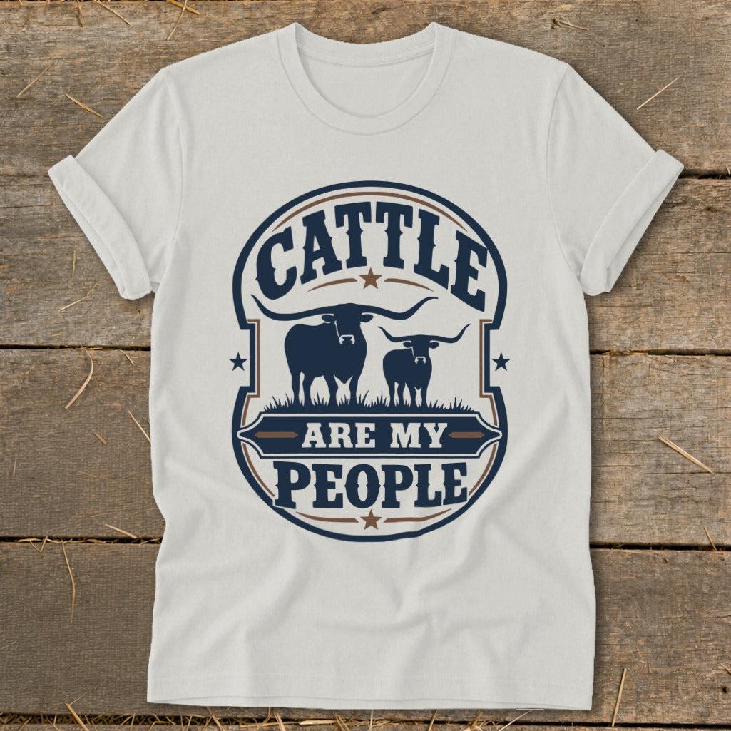 Cattle Are My People Softstyle Tee