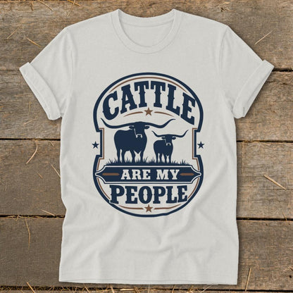 Cattle Are My People Softstyle Tee