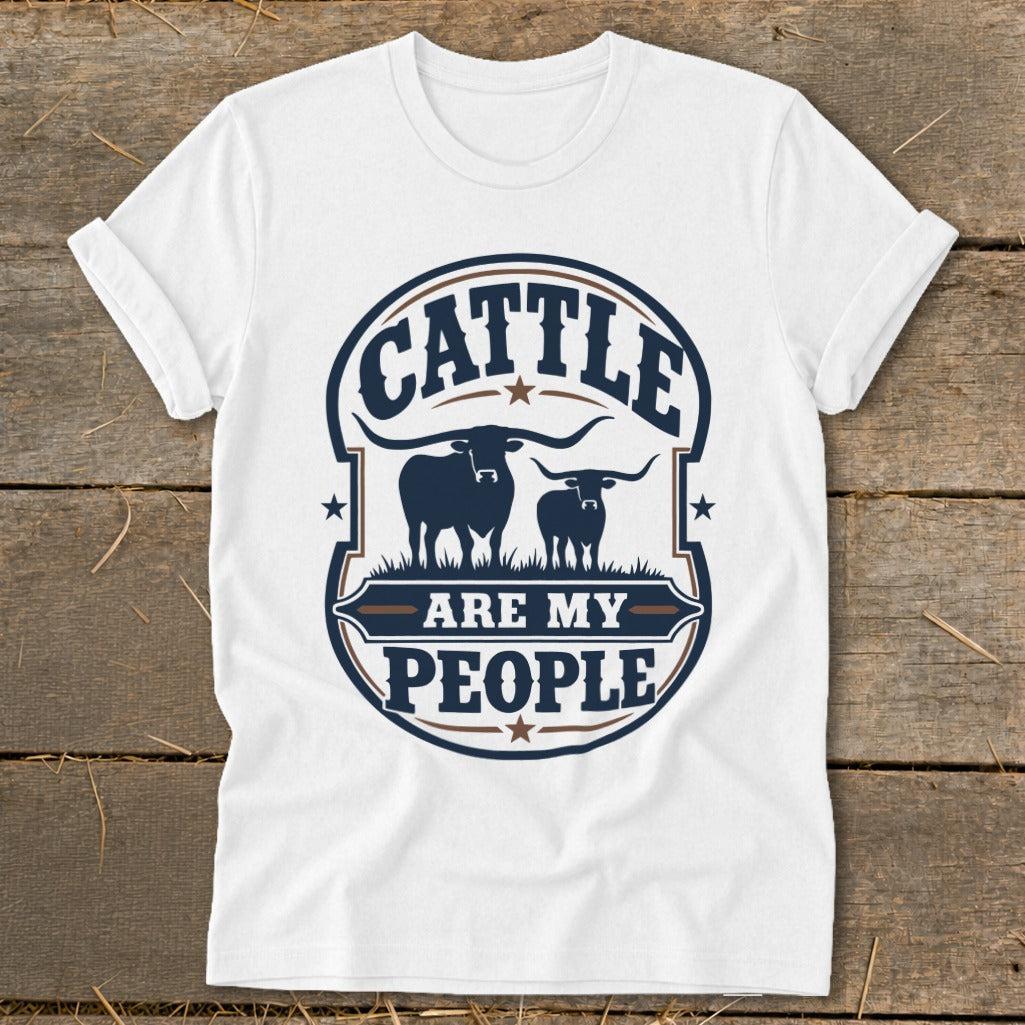 Cattle Are My People Softstyle Tee