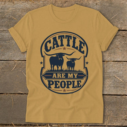 Cattle Are My People Softstyle Tee