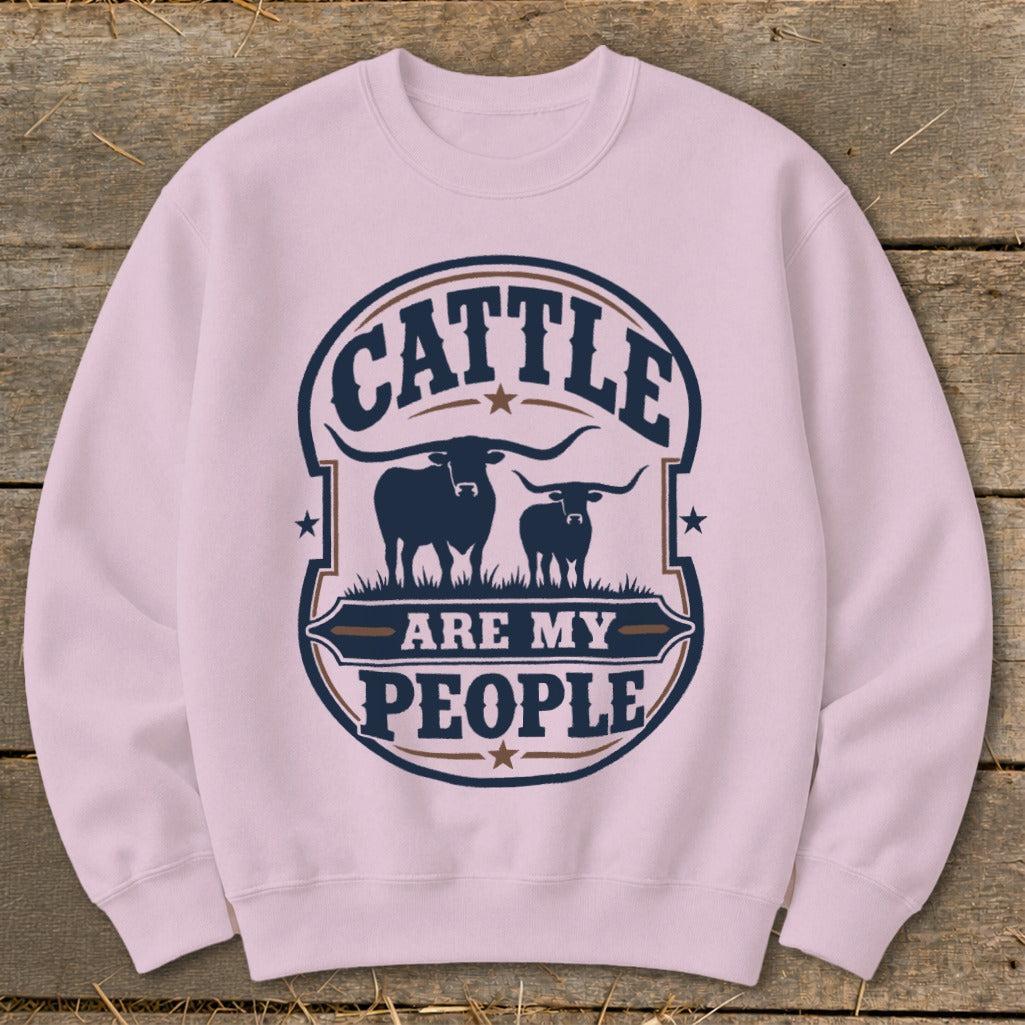Cattle Are My People Sweatshirt