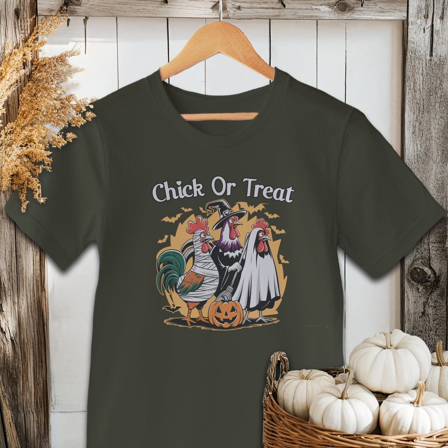 Chick Or Treat Halloween Shirt
