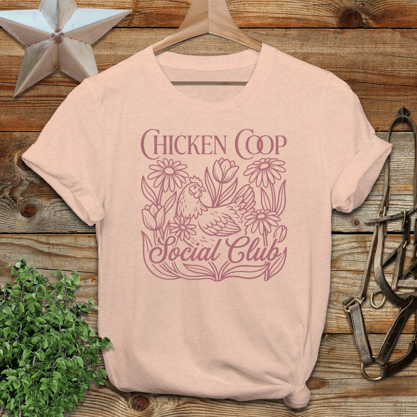 Chicken Coop Social Club Softstyle Tee