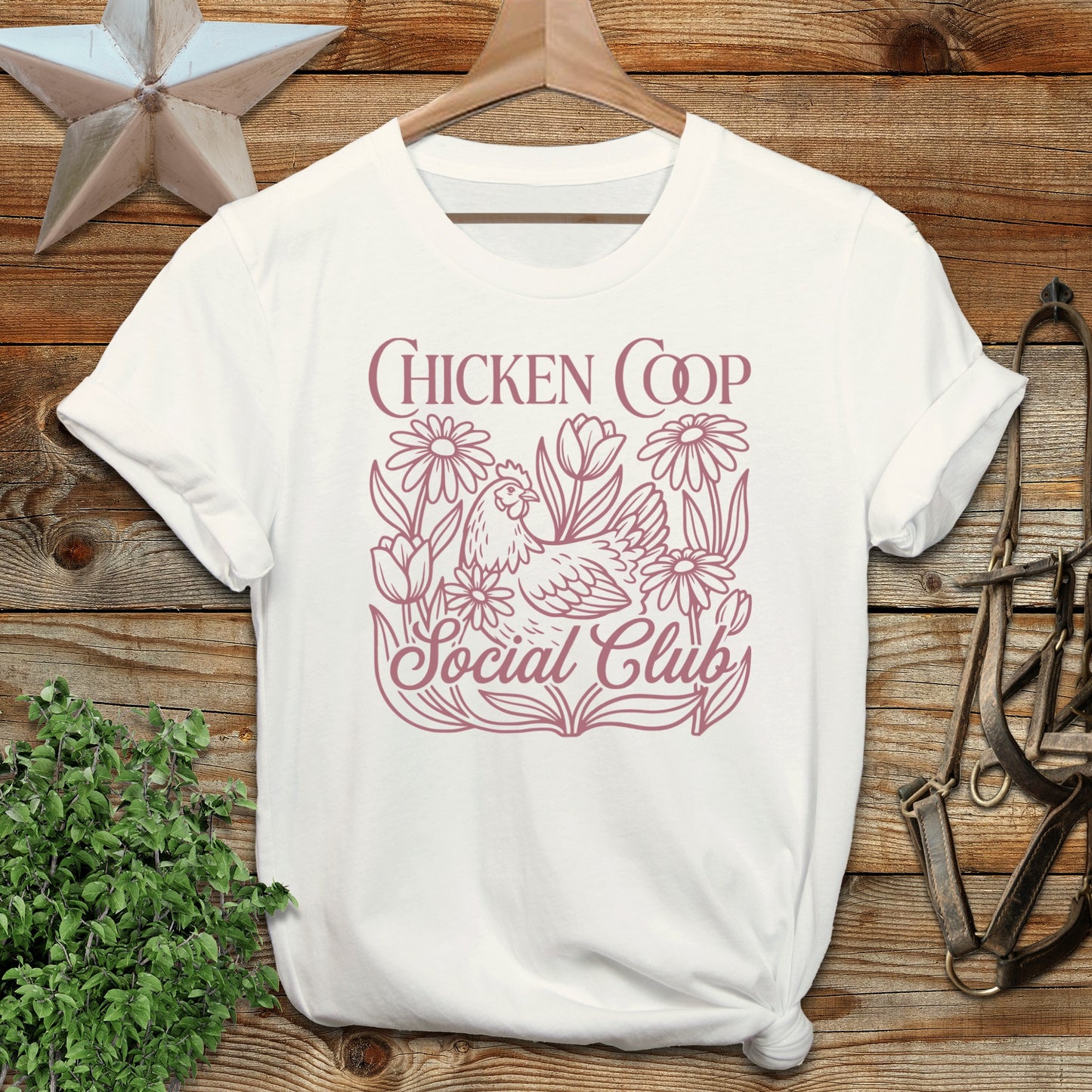Chicken Coop Social Club Softstyle Tee