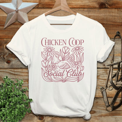 Chicken Coop Social Club Softstyle Tee