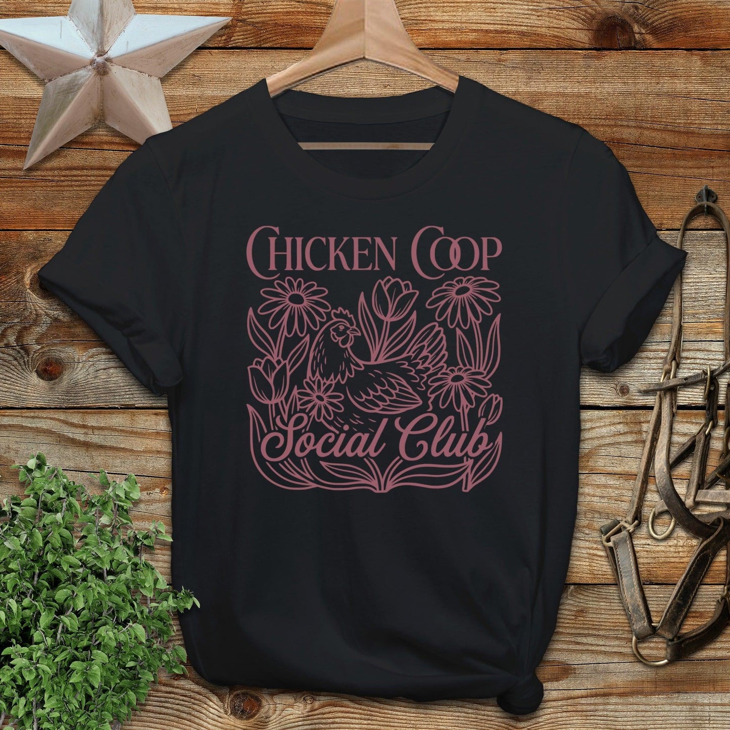 Chicken Coop Social Club Softstyle Tee
