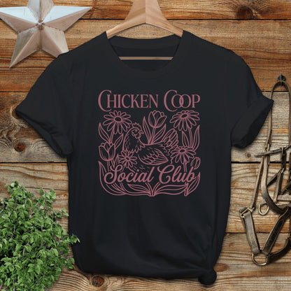 Chicken Coop Social Club Softstyle Tee