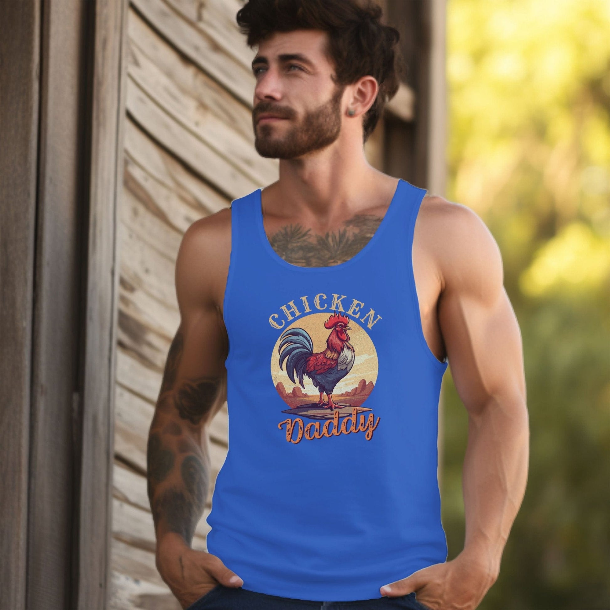 Chicken Daddy Tank Top