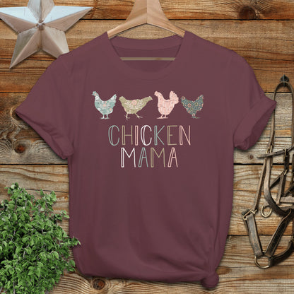 Chicken Mama Pattern Softstyle Tee