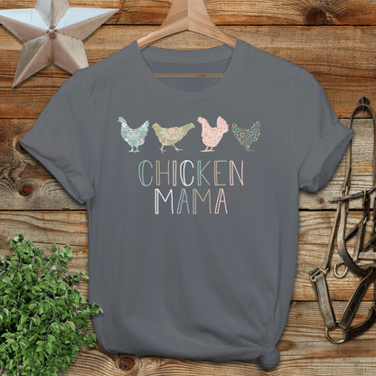 Chicken Mama Pattern Softstyle Tee