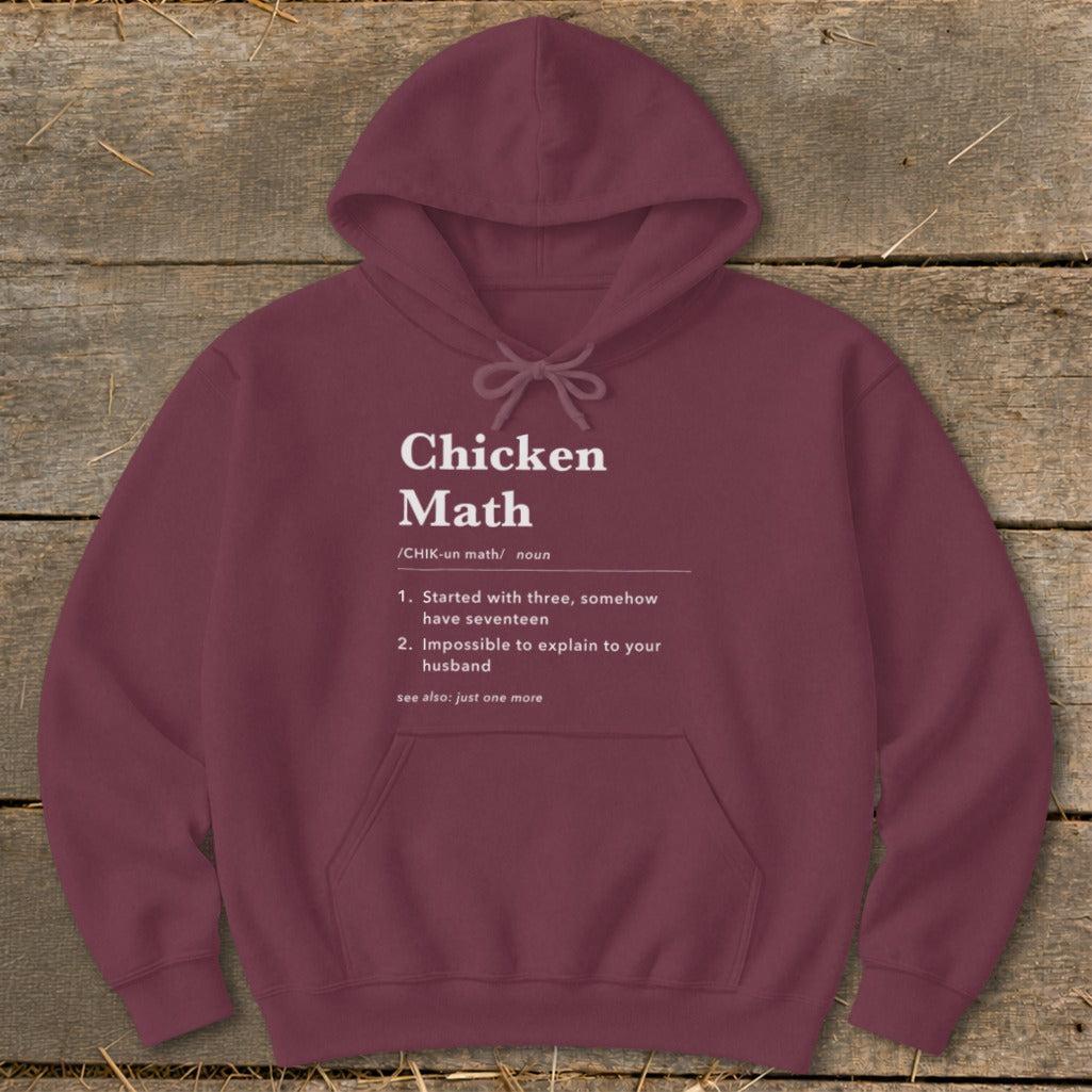 Chicken Math Definition Hoodie