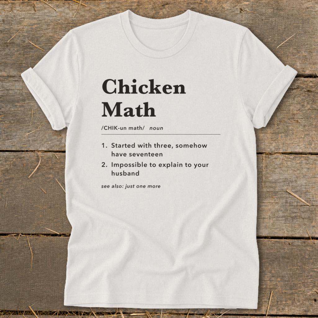 Chicken Math Definition Softstyle Tee