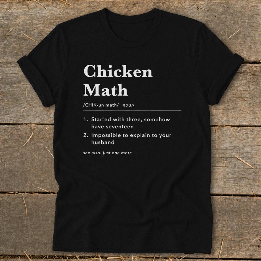 Chicken Math Definition Softstyle Tee