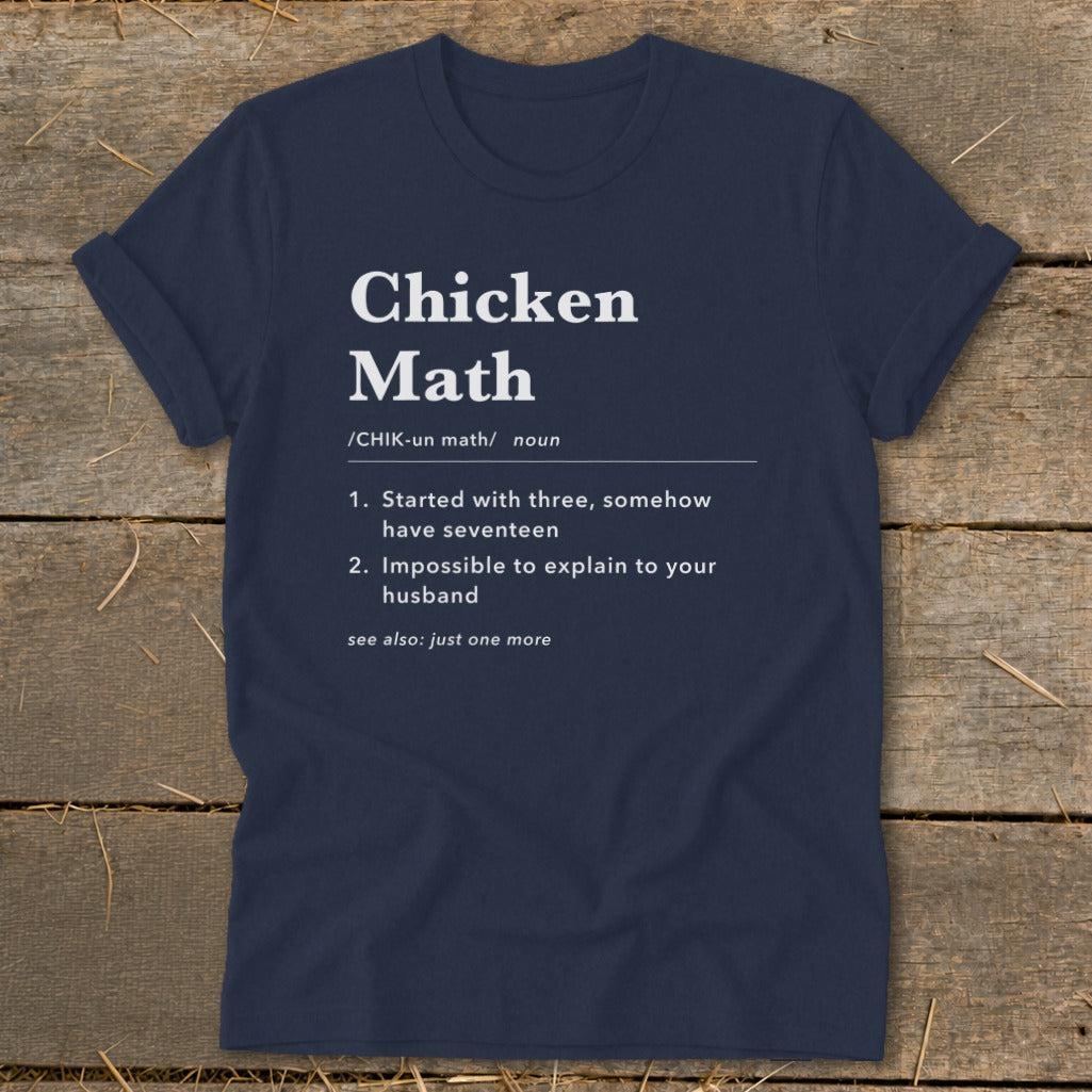 Chicken Math Definition Softstyle Tee