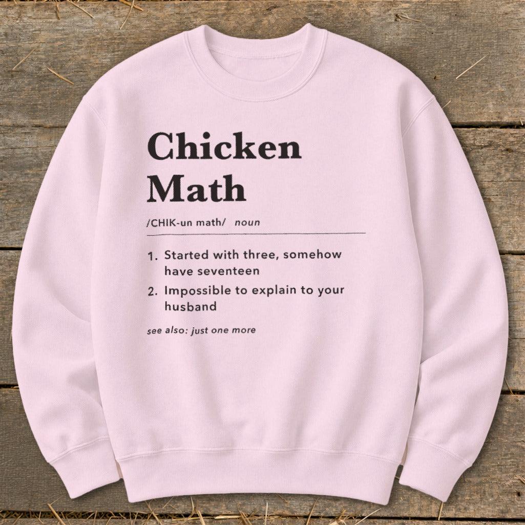 Chicken Math Definition Sweatshirt