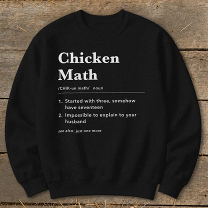 Chicken Math Definition Sweatshirt