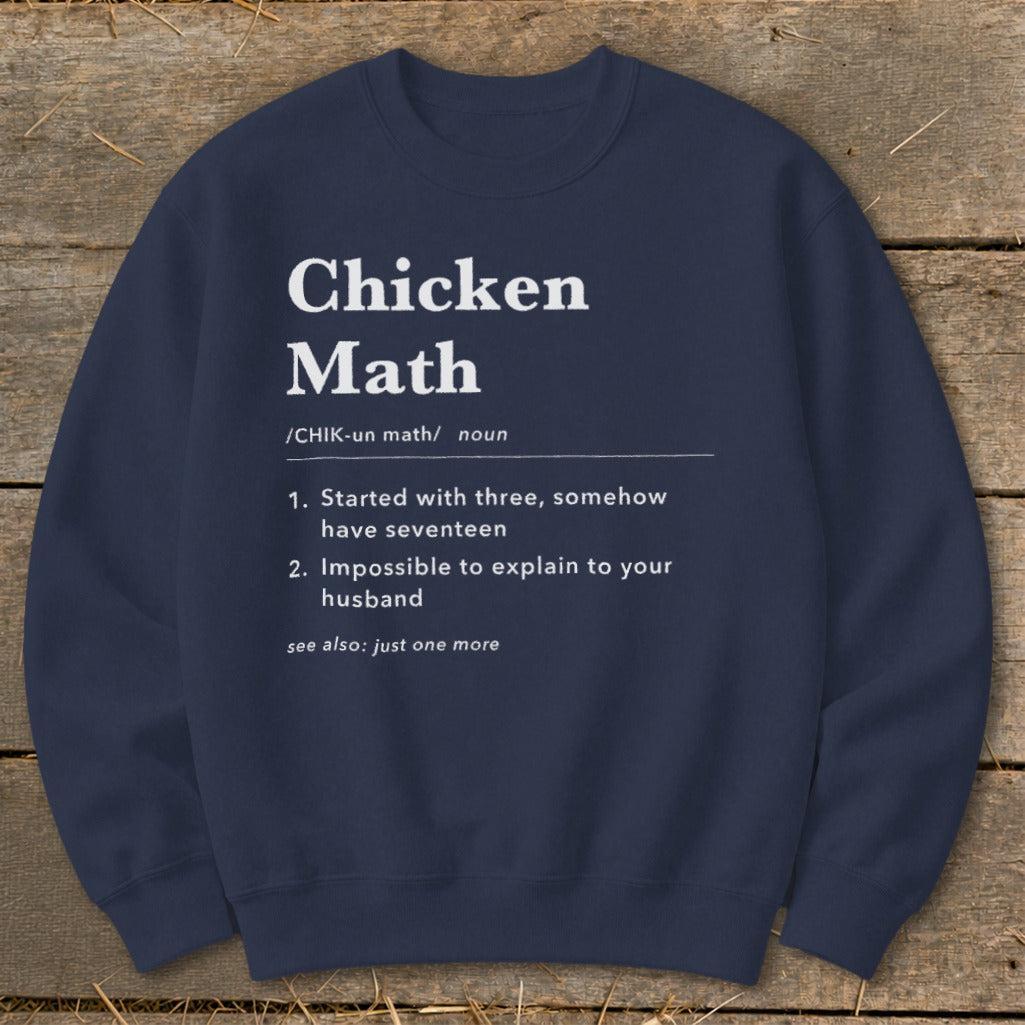 Chicken Math Definition Sweatshirt