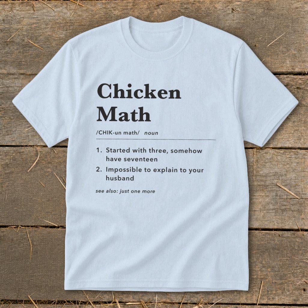 Chicken Math Definition Youth Tee