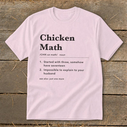 Chicken Math Definition Youth Tee