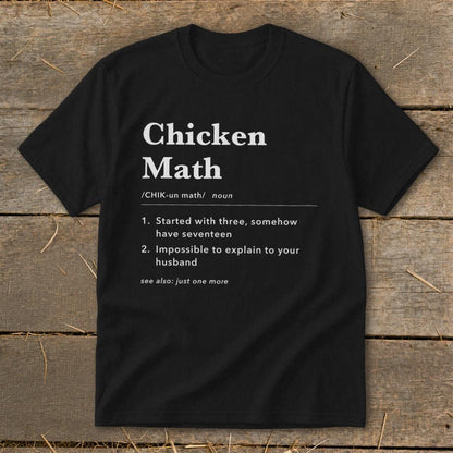 Chicken Math Definition Youth Tee