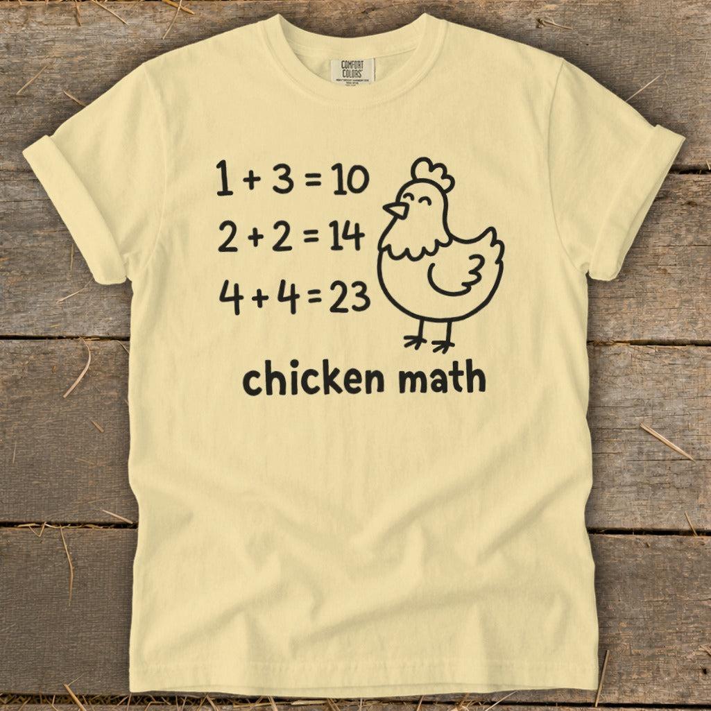 Chicken Math Hen Signature Tee