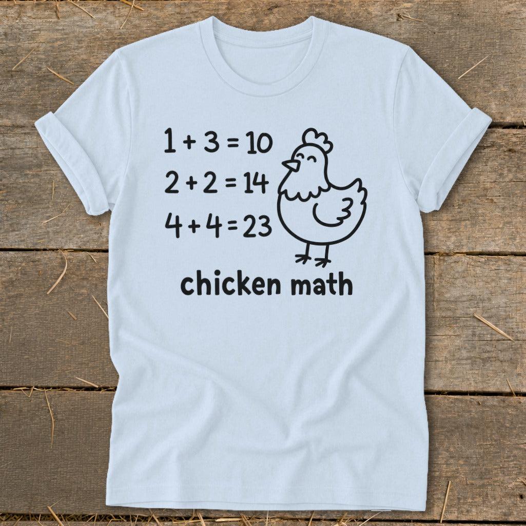 Chicken Math Hen Softstyle Tee
