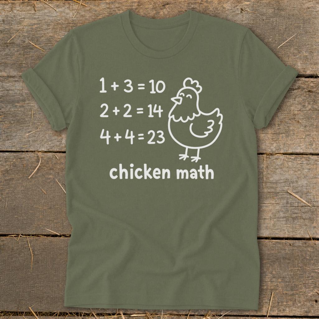 Chicken Math Hen Softstyle Tee