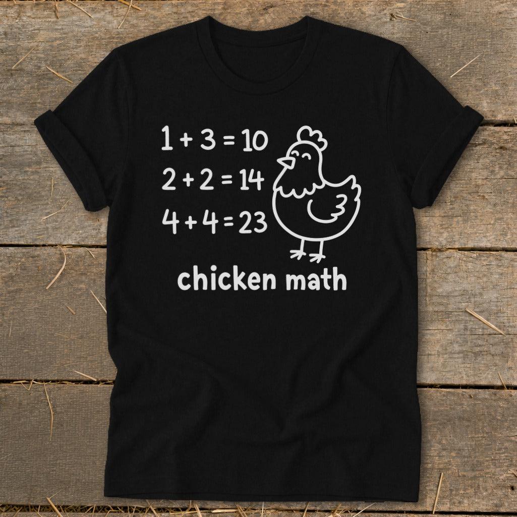 Chicken Math Hen Softstyle Tee