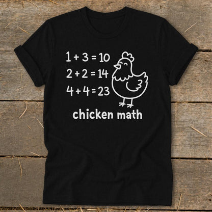Chicken Math Hen Softstyle Tee