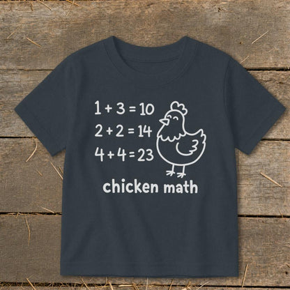 Chicken Math Hen Toddler Tee