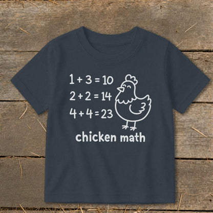 Chicken Math Hen Toddler Tee