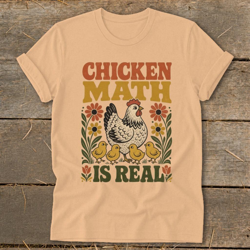 Chicken Math Is Real Softstyle Tee