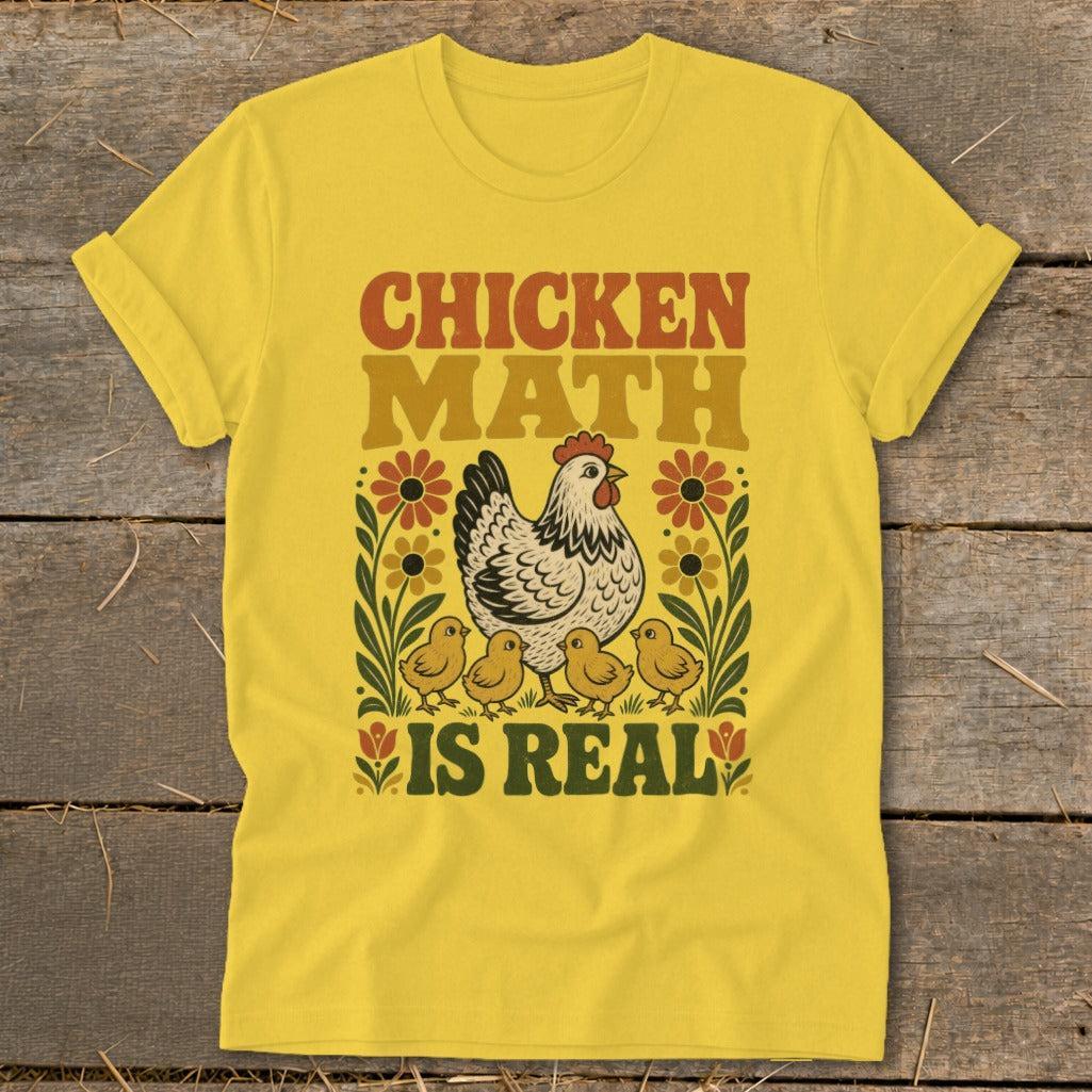 Chicken Math Is Real Softstyle Tee