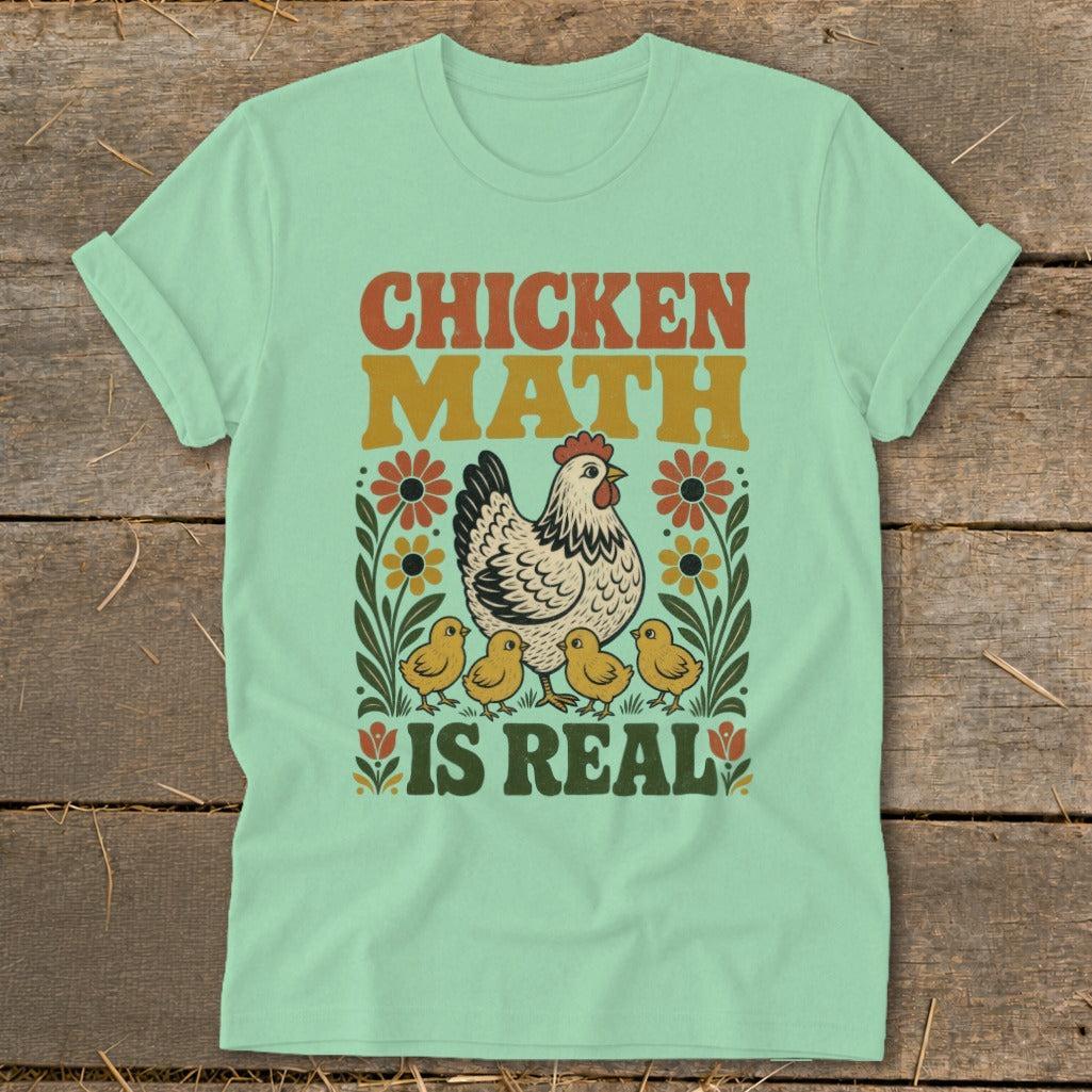 Chicken Math Is Real Softstyle Tee