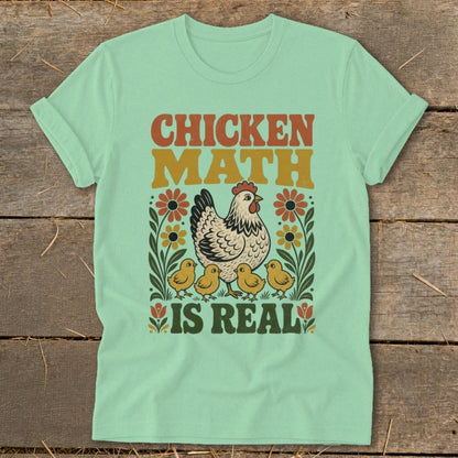 Chicken Math Is Real Softstyle Tee