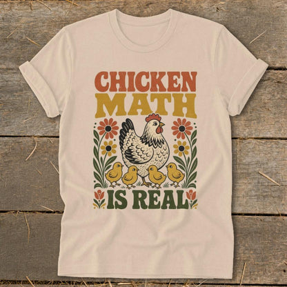 Chicken Math Is Real Softstyle Tee