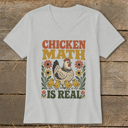 Chicken Math Is Real V-neck