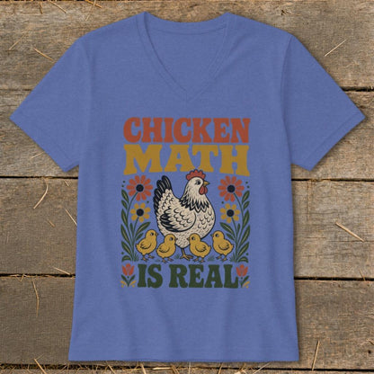 Chicken Math Is Real V-neck