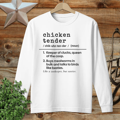 Chicken Tender Definition Long Sleeve Tee