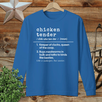 Chicken Tender Definition Long Sleeve Tee