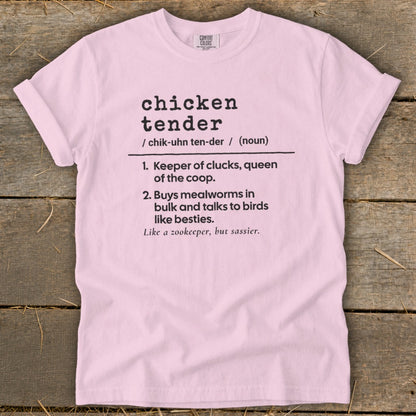 Chicken Tender Definition Signature Tee